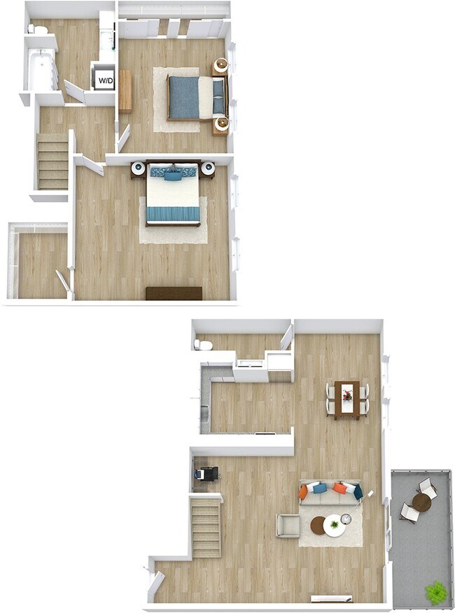B3 Townhome 2094 floor plan
